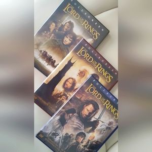 Lord of the Rings DVD collection